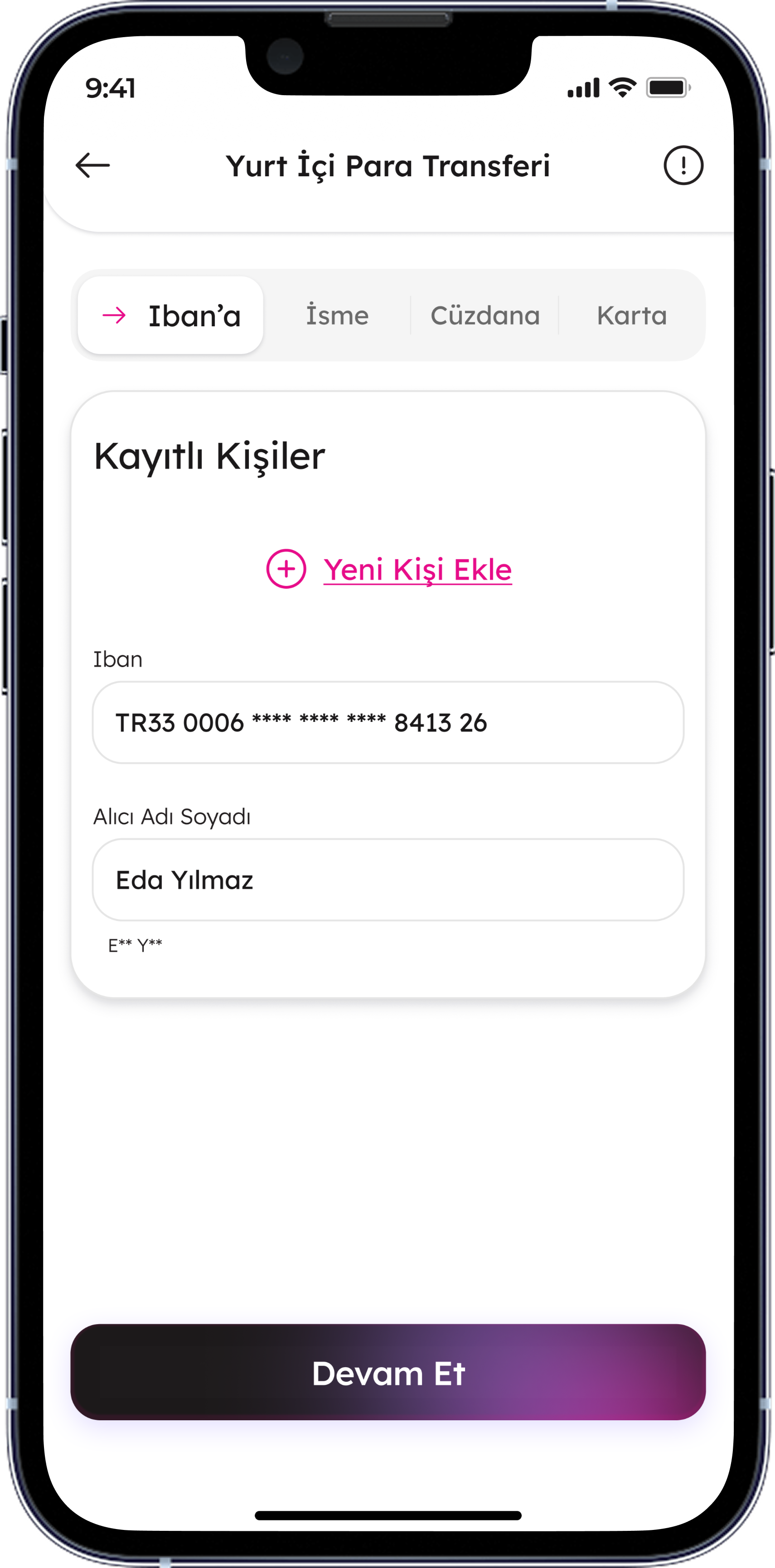 Yurtiçi Para Transferleri